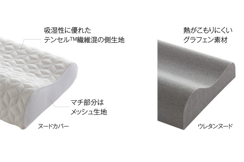 P-900 グラフェンピロー 枕 商品一覧 ドリームベッド公式サイト